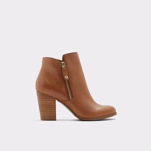 Aldo Heeled Zip Ankle Booties